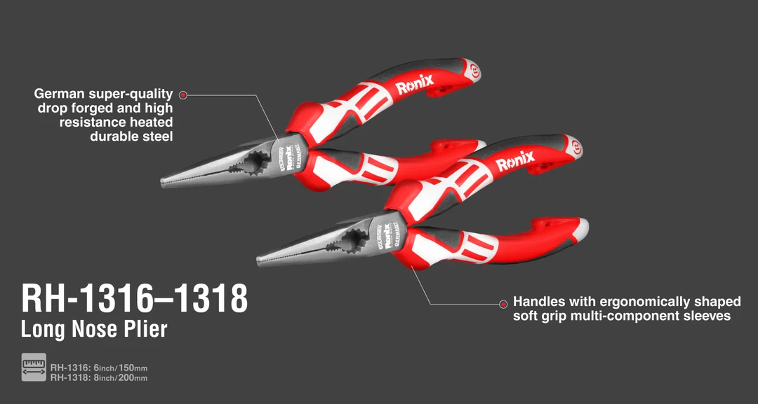 دم باریک صنعتی 6 اینچ آلمانی RH-1316 رونیکس