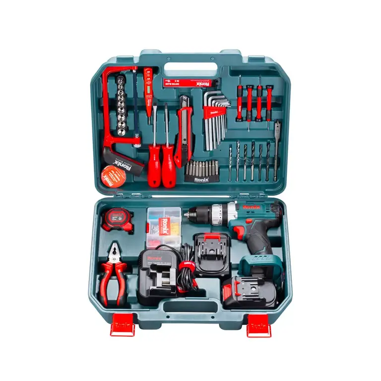 20V Cordless Impact Drill Set 53Pcs