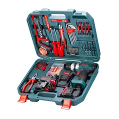 20V Cordless Impact Drill Set 53Pcs