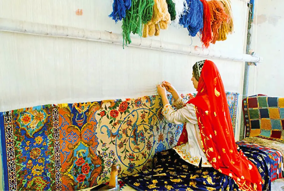 هنر قالی‌بافی ایرانی