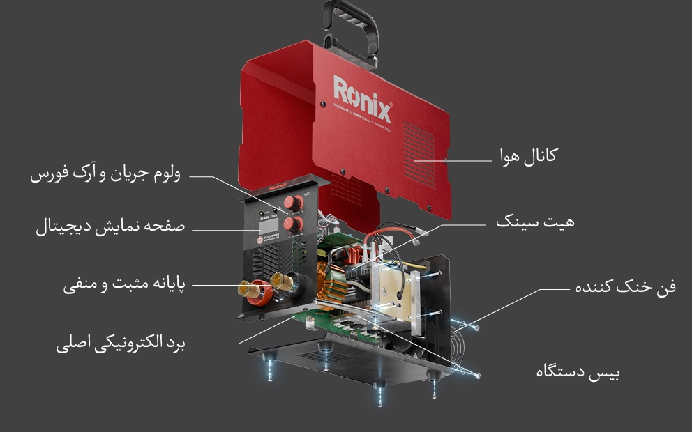 بررسی اجزای تشکیل دهنده اینورتر جوشکاری